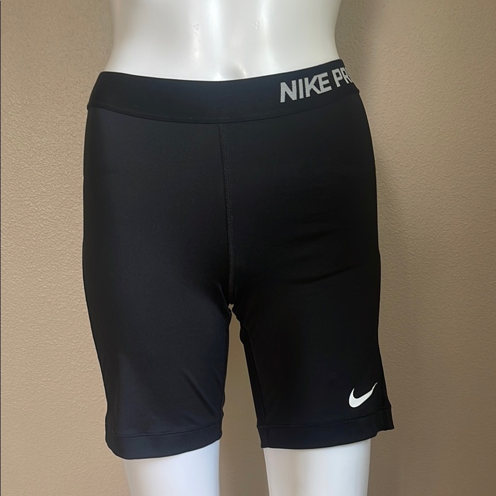 Nike Black Bike Shorts with Compression Fit